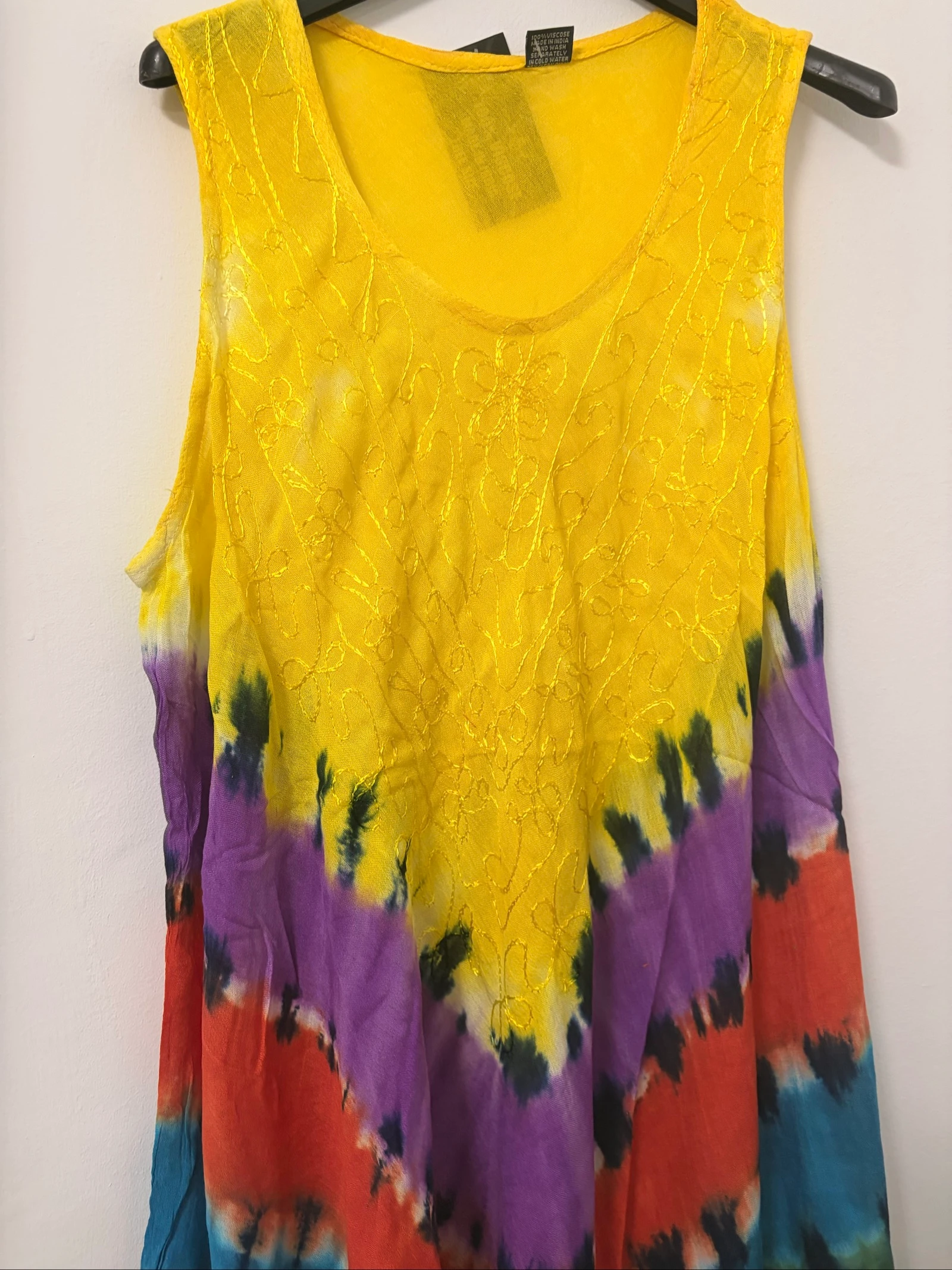 Vestido de verano estampado tie-dye  – photo 5